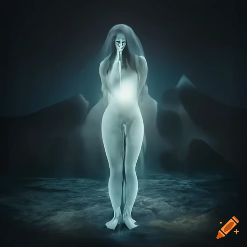 artistic representation of light and dark in the human soul