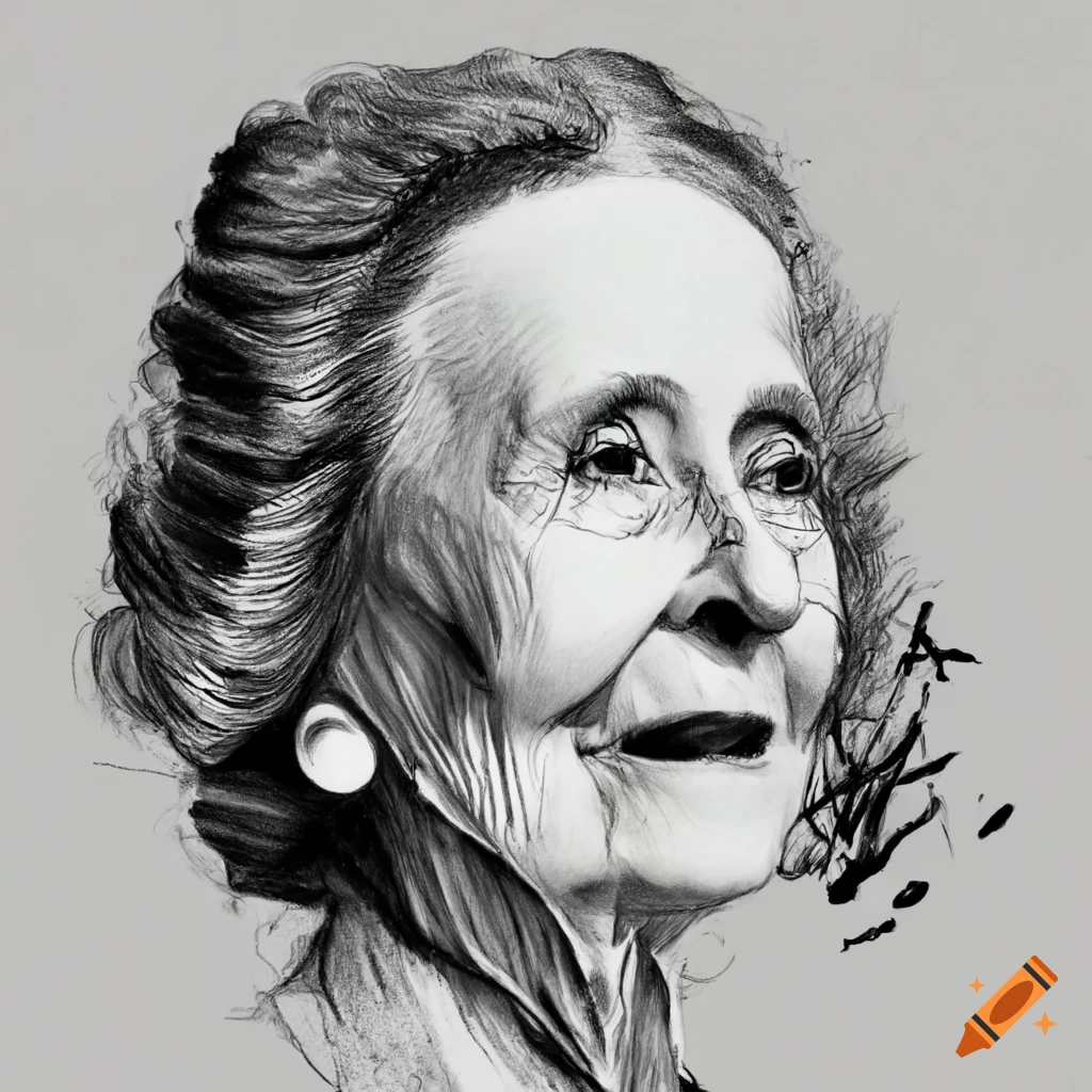 Helen Keller portrait drawing | Easy drawing tutorials | How to draw Helen  Keller | #artjanag - YouTube