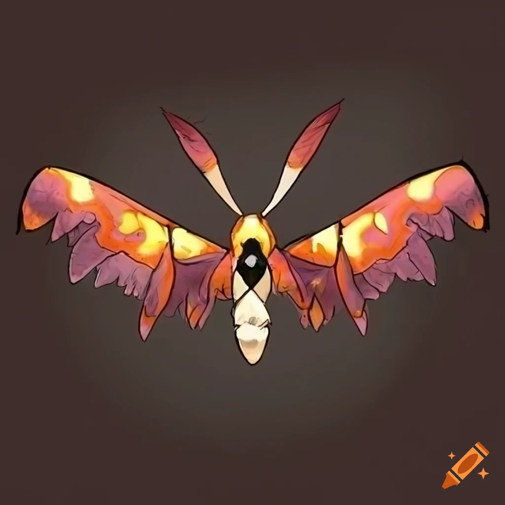 i painted fluffy moff baby Slither Wing :3 : r/pokemon