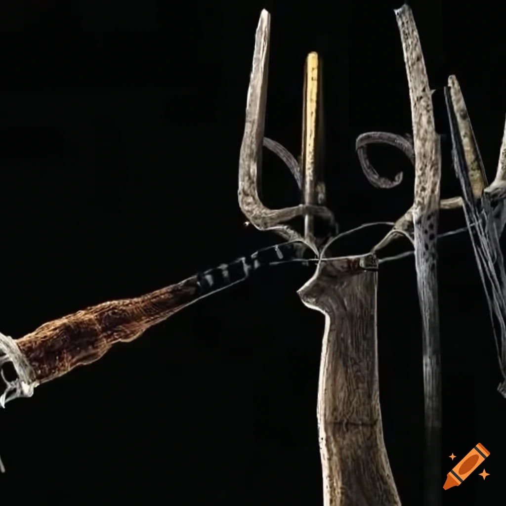 Norse mythology weapons on Craiyon