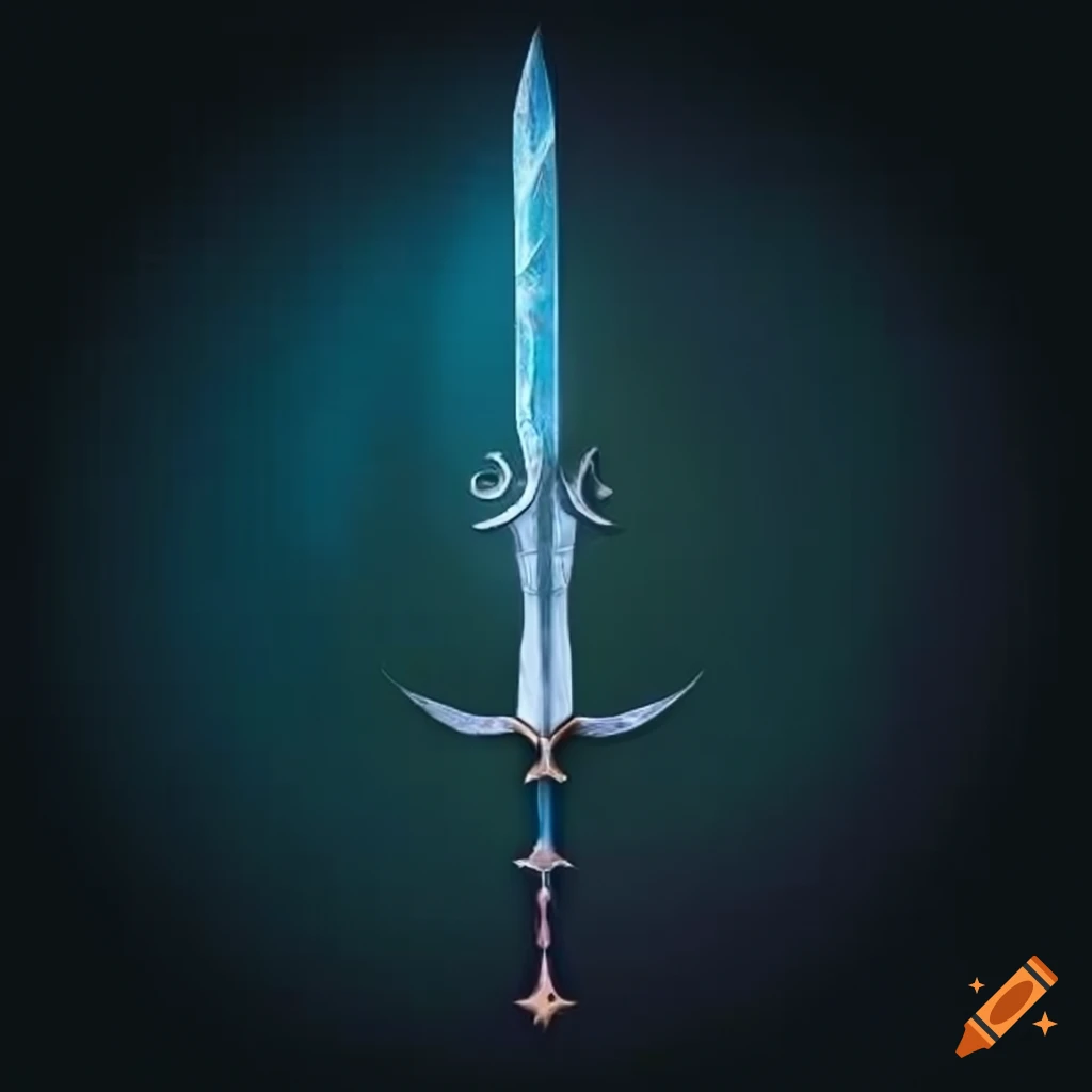 Mystical dragon sword image