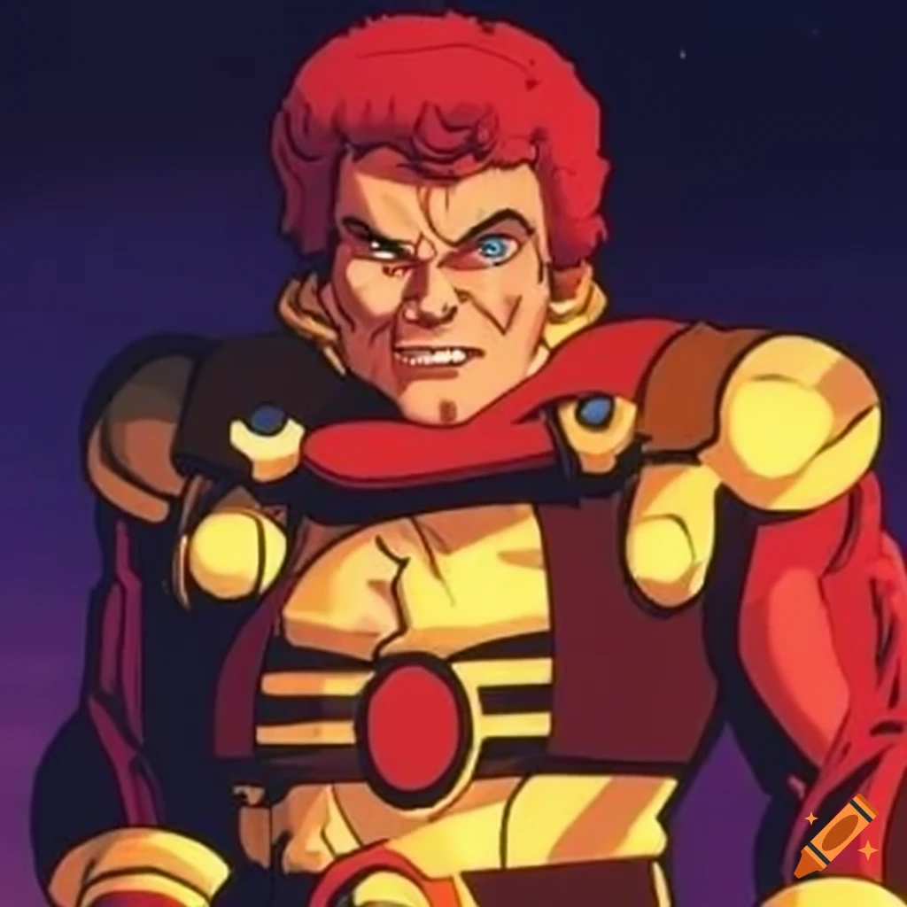 Iconic character from the 80s on Craiyon