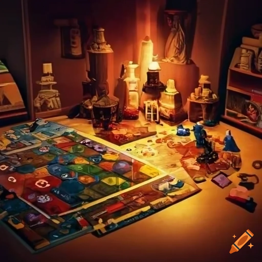 Popular Board Games Collection On Craiyon