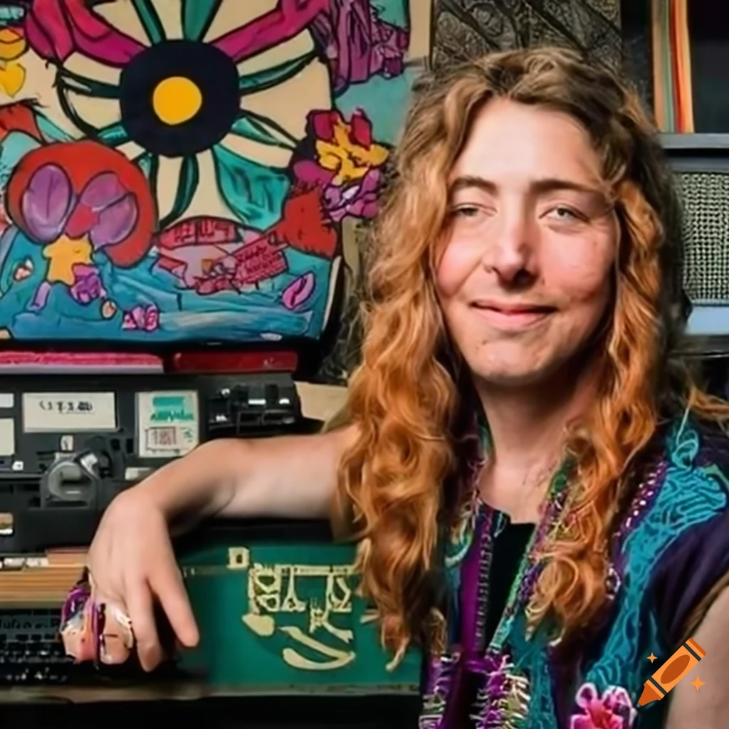 charismatic radio host with diverse cultural background