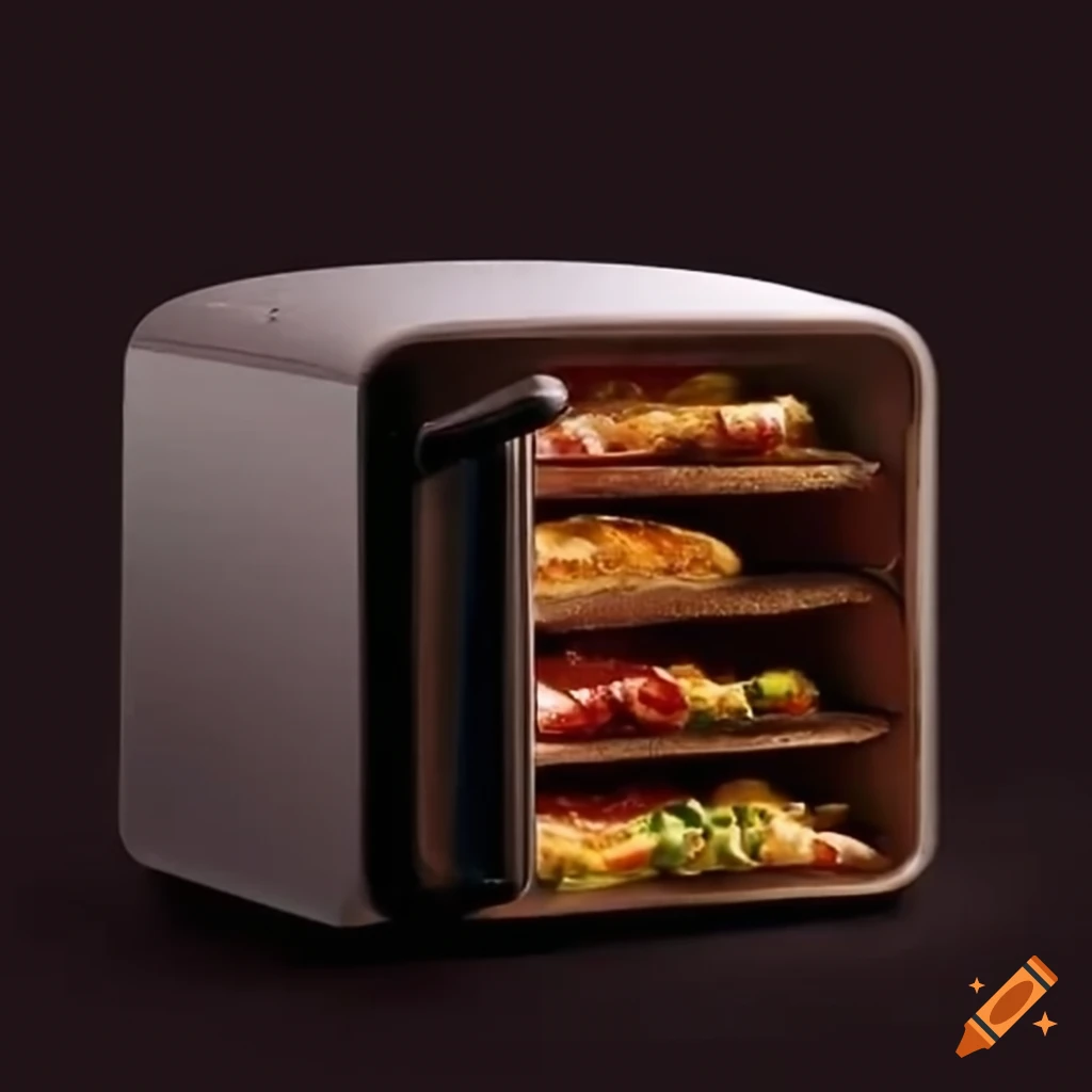 Microwave for fast food on Craiyon