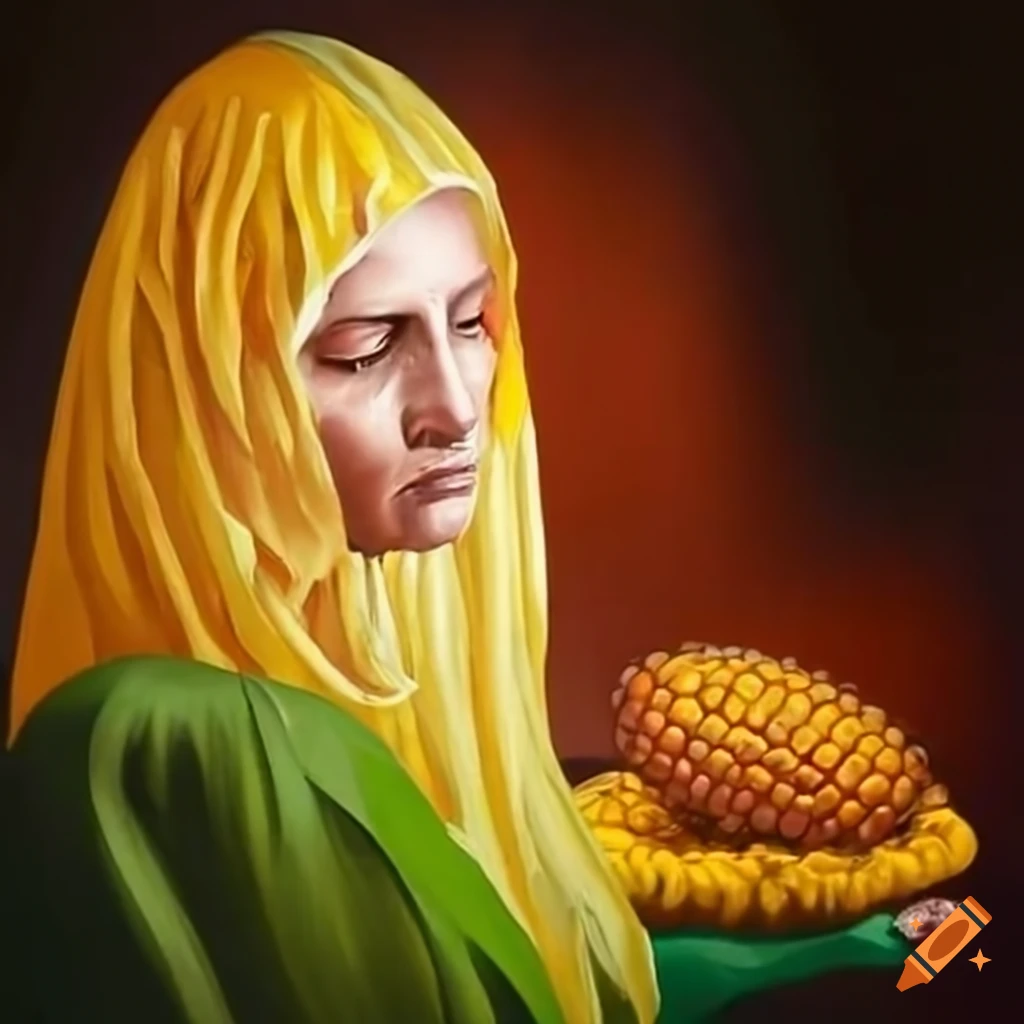 ritual of prayer to the corn