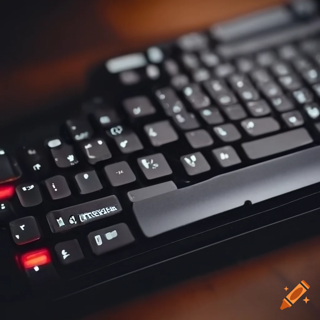modern keyboard for typing and gaming