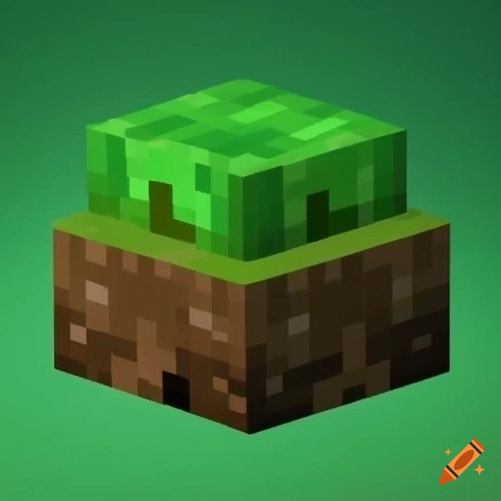Alpha Grass Block Minecraft Mob Skin