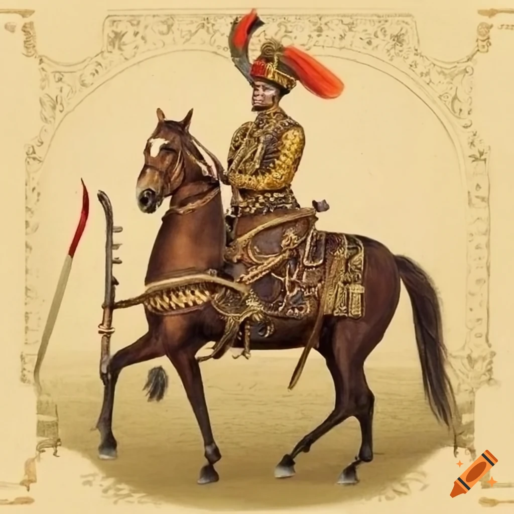 Tipu Sultan Ruler t-shirt | Tipu Sultan Ruler portrait painting