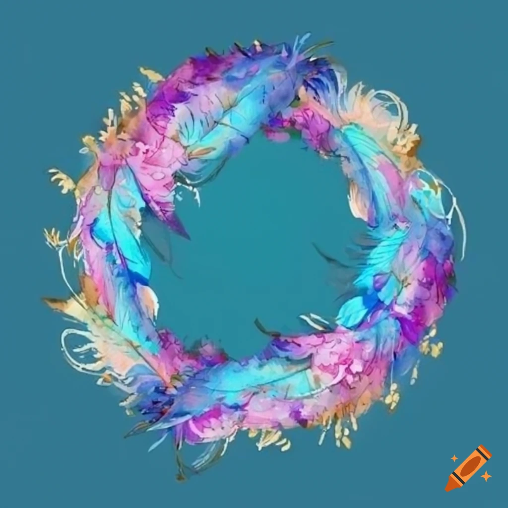 LOVE Heart Wreath Watercolor Glitter Card – The Marble Faun Books & Gifts