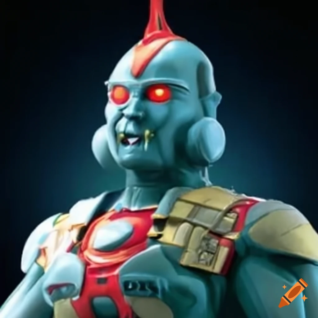 Retro character from the 80s