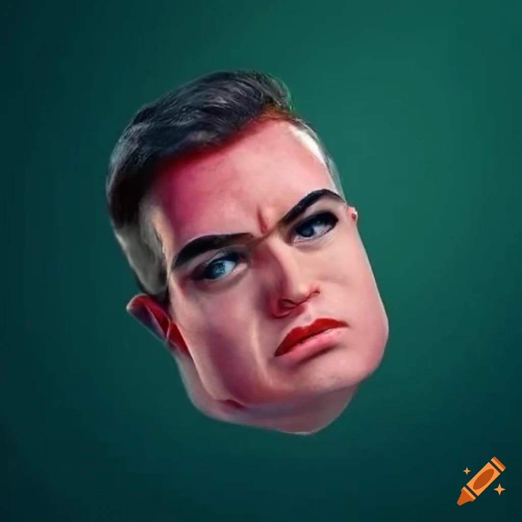 Minecraft Steve Face Image On Mars
