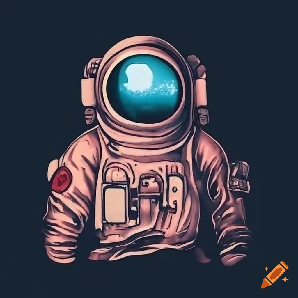 Woman Astronaut Tattoo Art. Spaceman Exploring New Planets. Mountains On  Mars. Symbol Of Space Travel, Scientific Research. Astronaut T-shirt Design  Royalty Free SVG, Cliparts, Vectors, and Stock Illustration. Image 70482425.