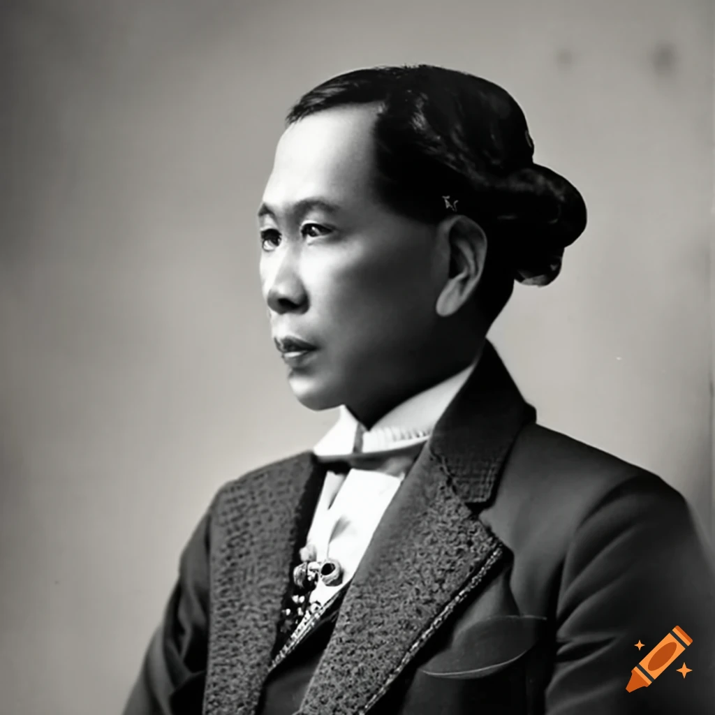 portrait of a distinguished Filipino official from the early 1900s