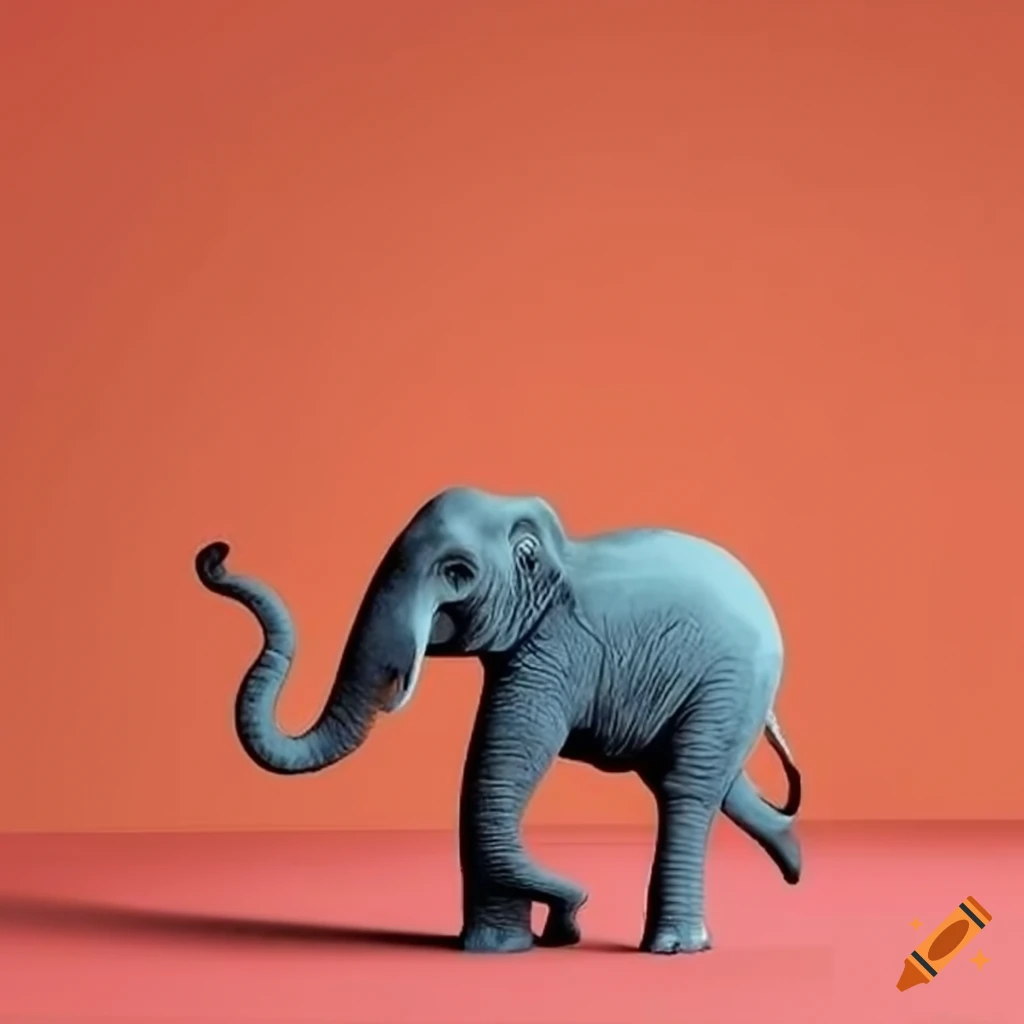 artwork depicting the elephant in the room