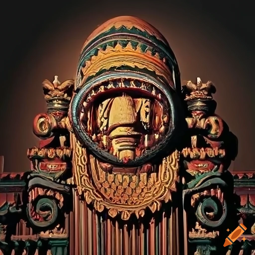 detailed woven artwork with a Mariachi motif