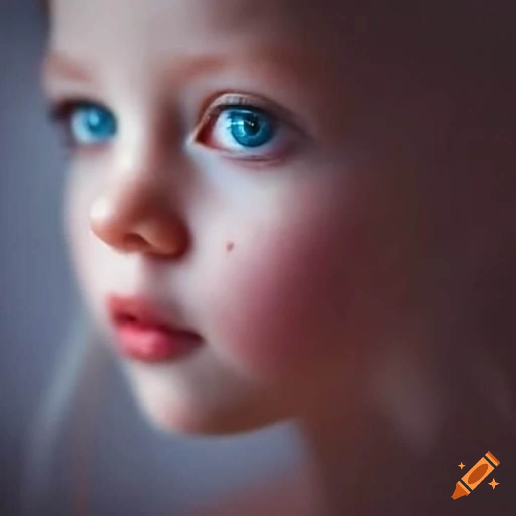 portrait of a 10-year-old Russian girl