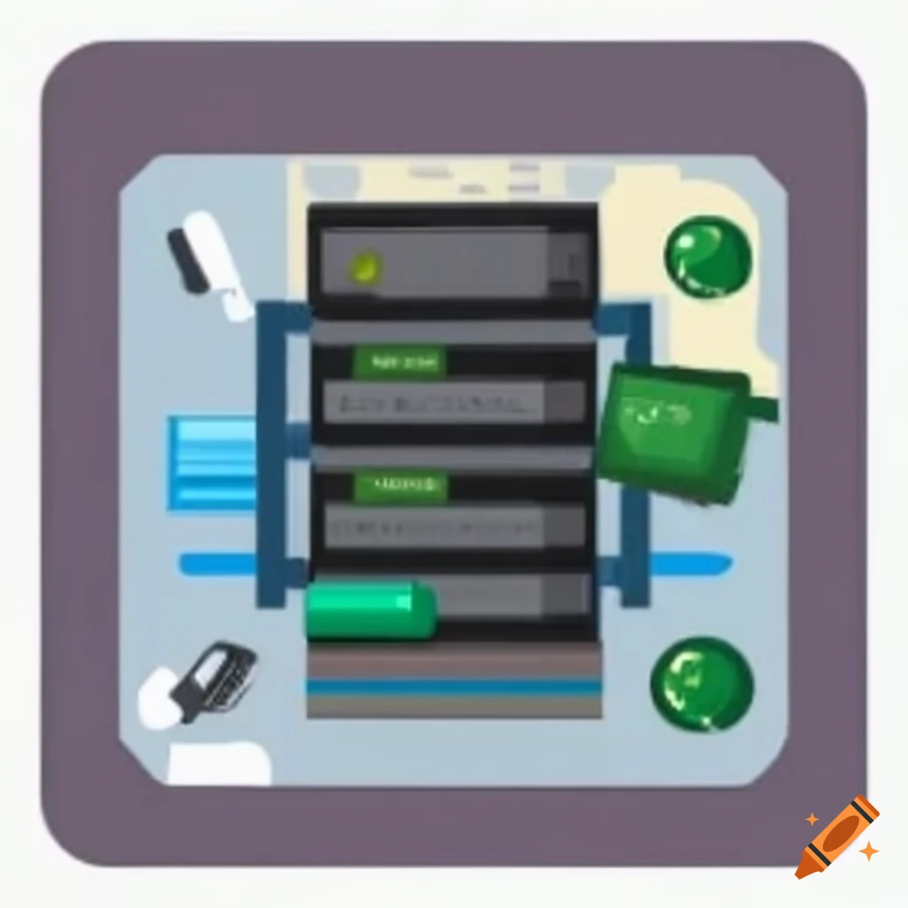 Illustration of transcending online servers on Craiyon