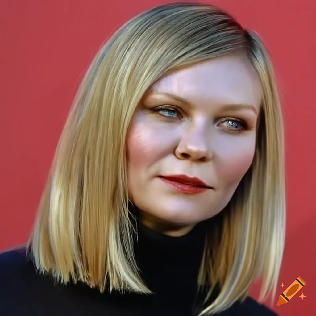 Kirsten Dunst with a bob haircut