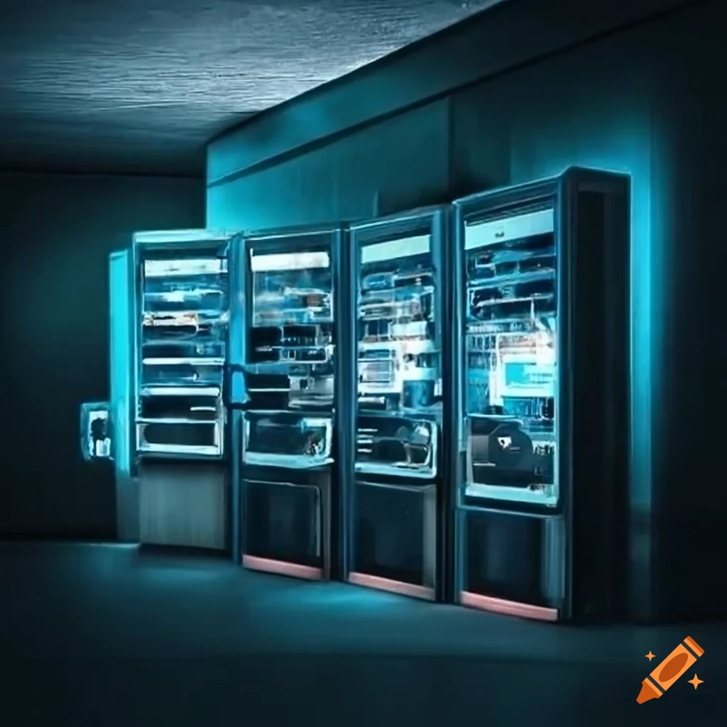 Electronics store display on Craiyon