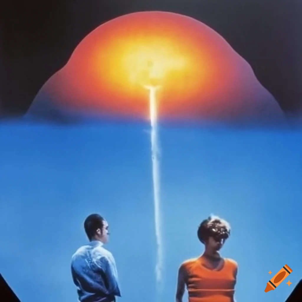 poster of a 1990s comedy film "Blue Heaven Is a Place On Earth"