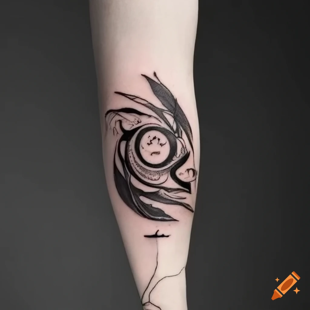My client's first tattoo. He wanted a wave and enso combination. My insta  is @mikestatuering. Located in Sweden : r/TattooDesigns