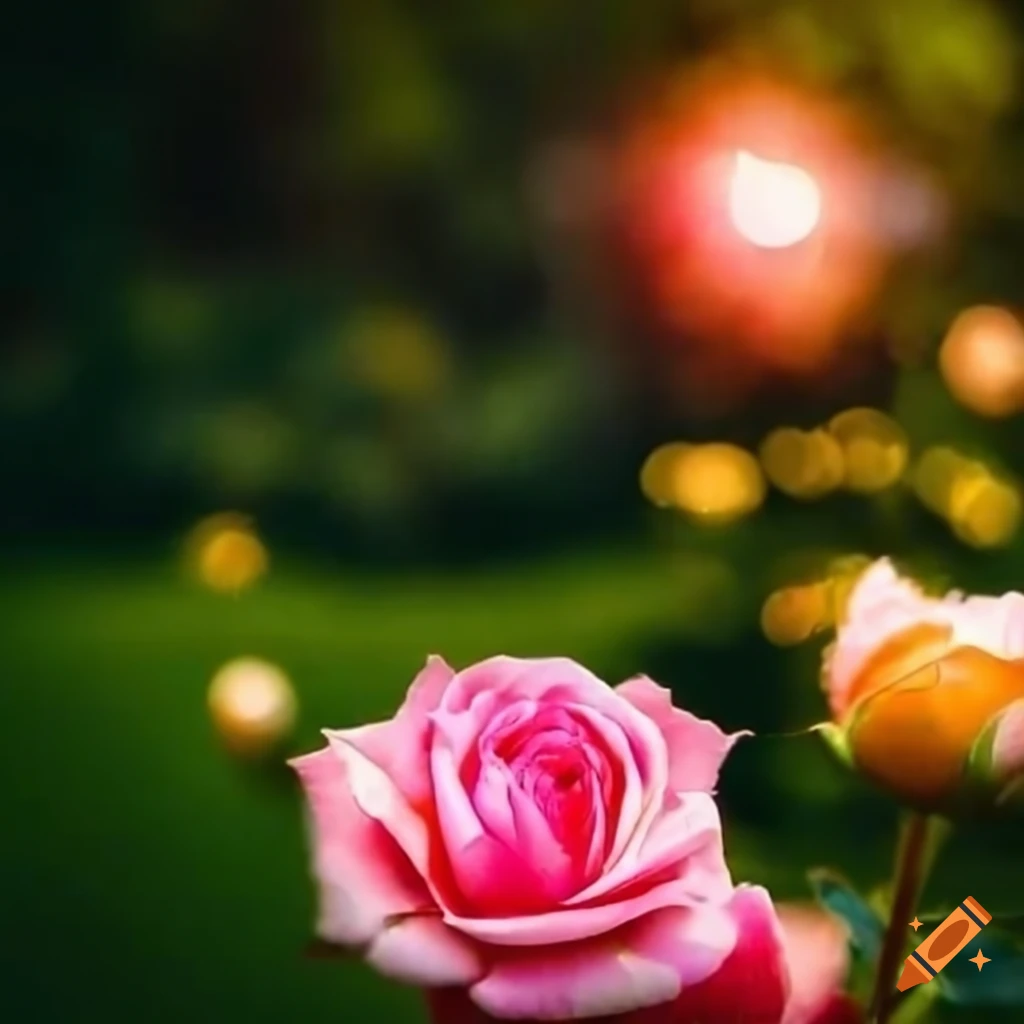 summer-garden-filled-with-roses-on-craiyon