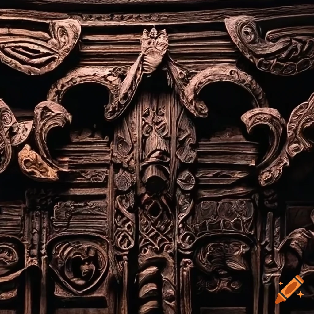 weaving artwork with moth motif