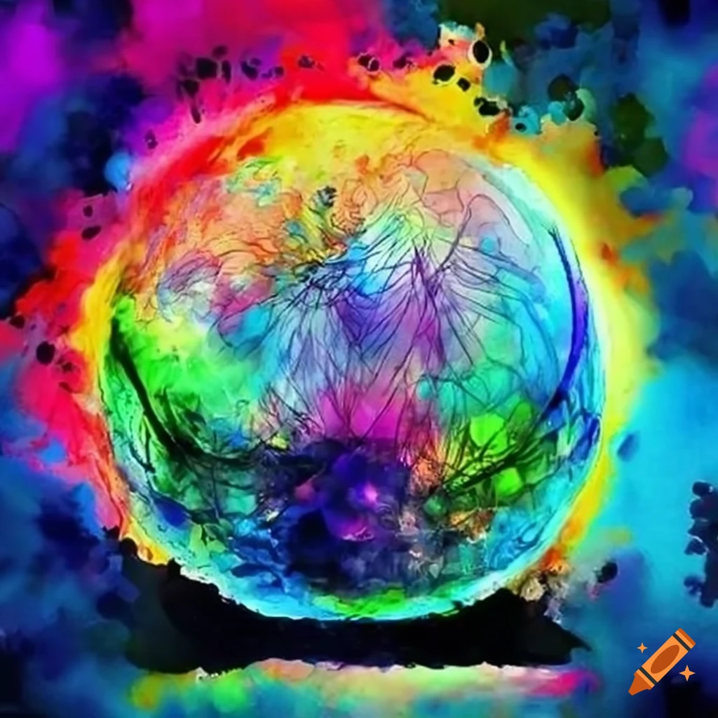 glimmering magic ball