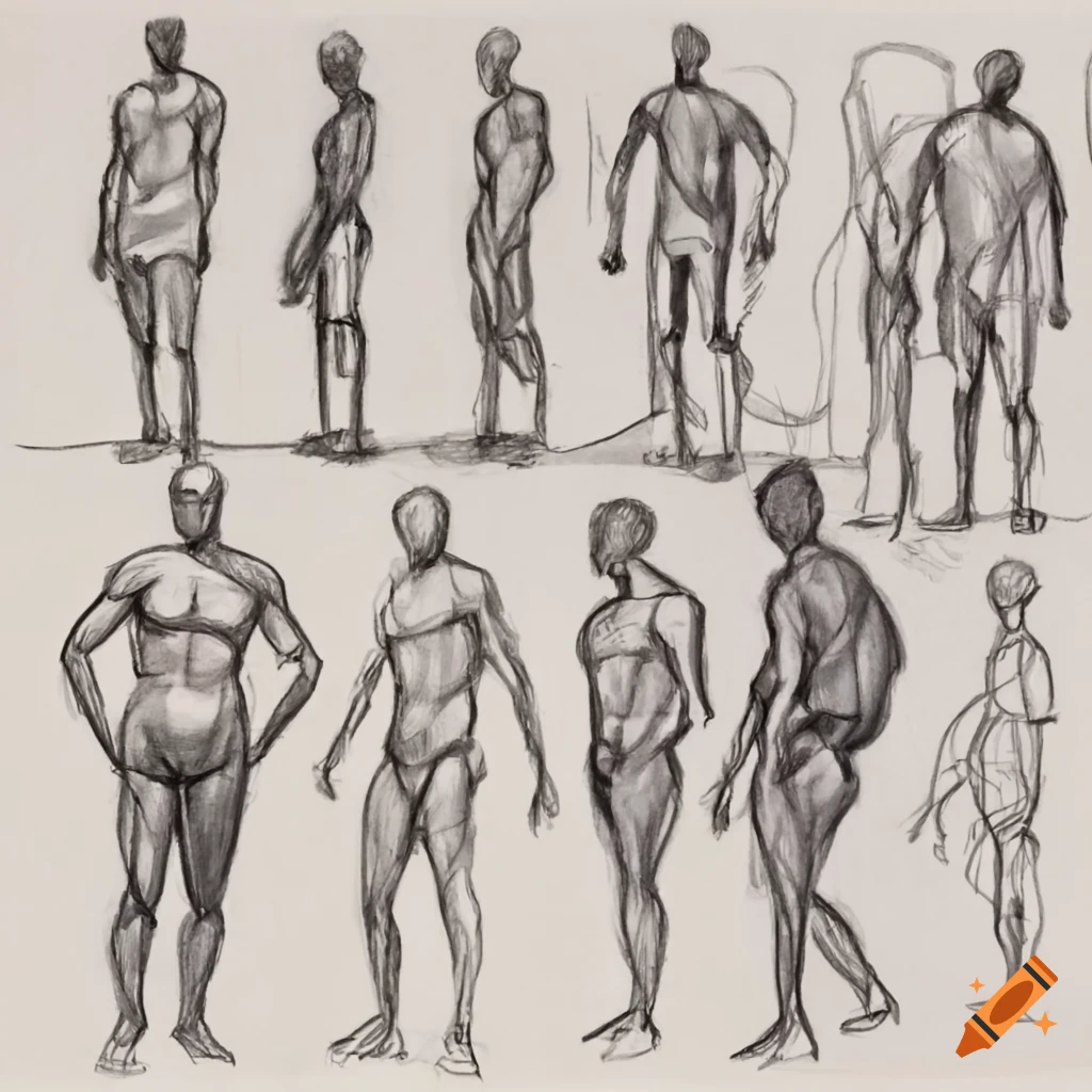 Walk me through a gesture drawing : r/drawing