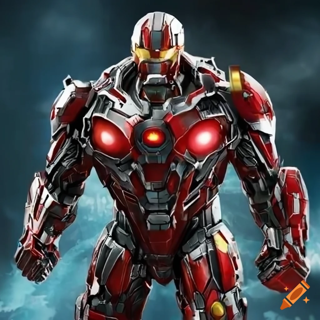 image of Ultron and Hulk Buster
