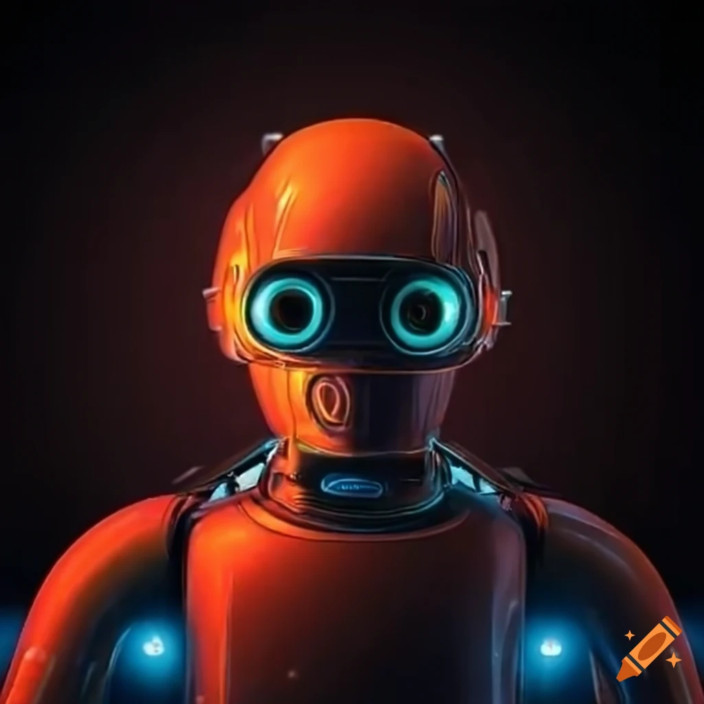 image of a dancing robot
