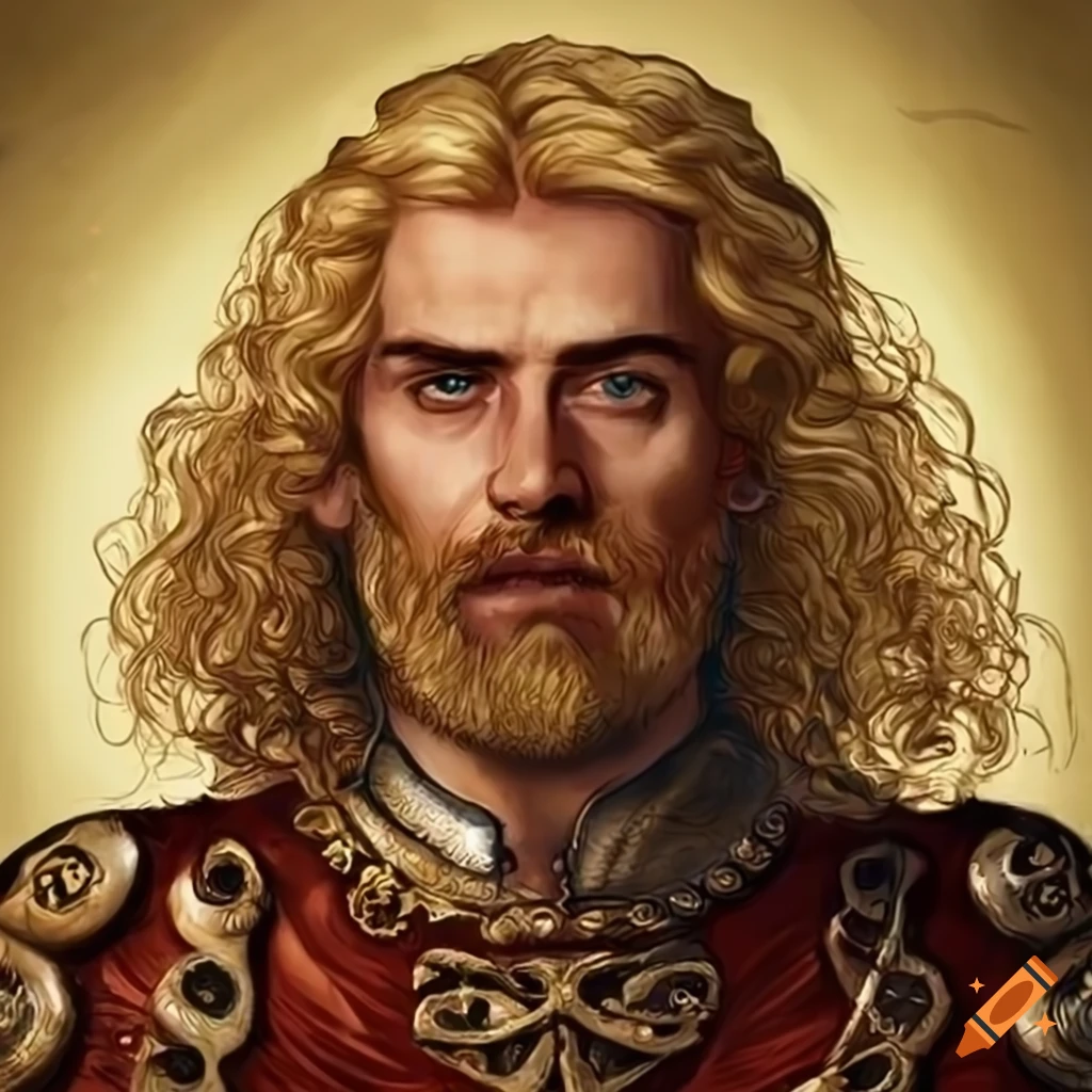 Image of a lannister lord character on Craiyon