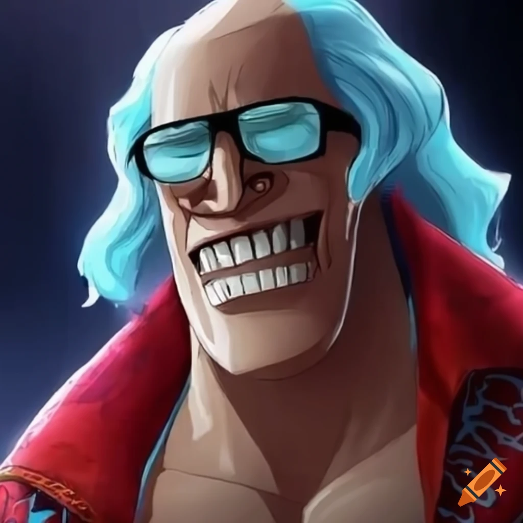 image of Franky from One Piece animated series