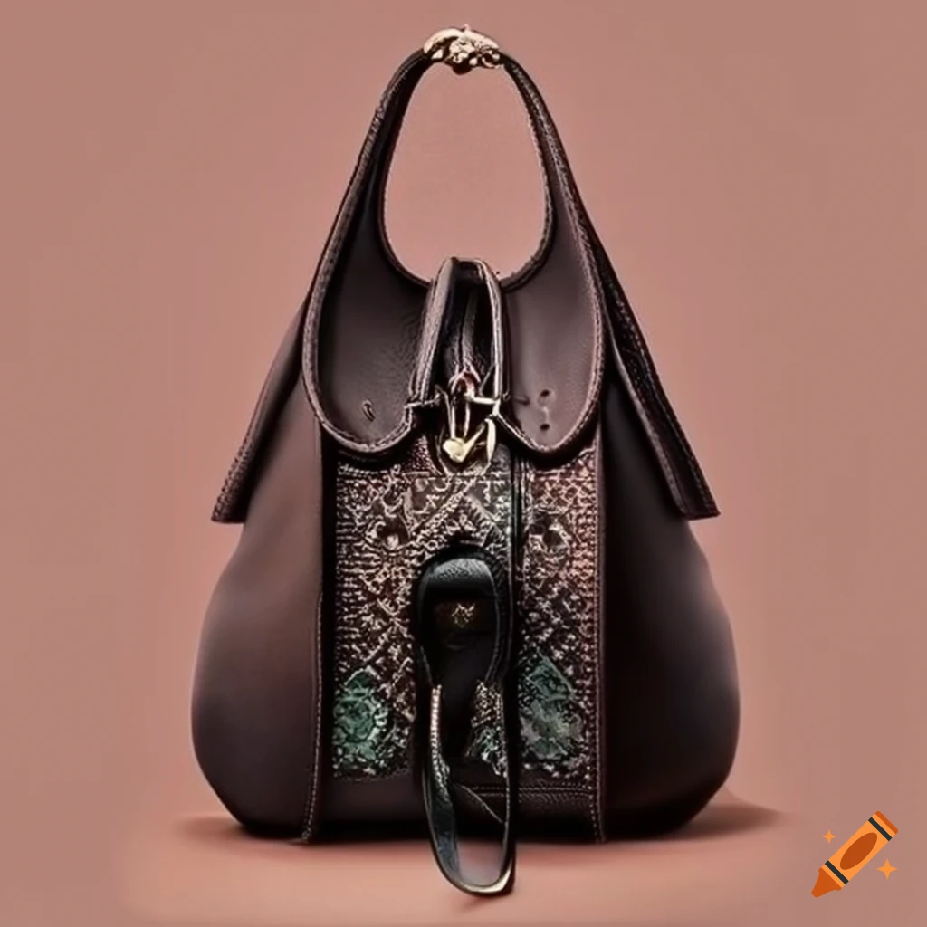 black pearl boat inspired women's bag design