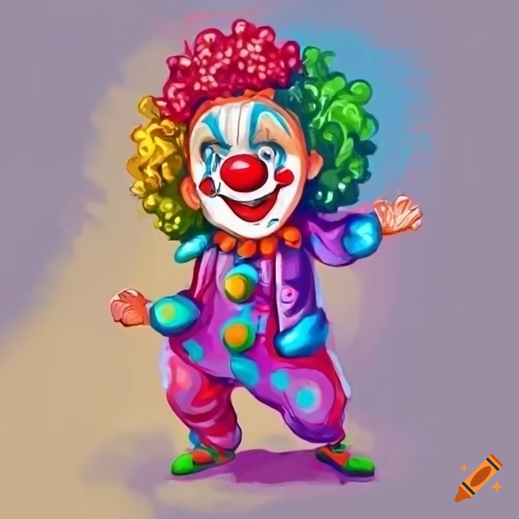 cartoon clown illustration