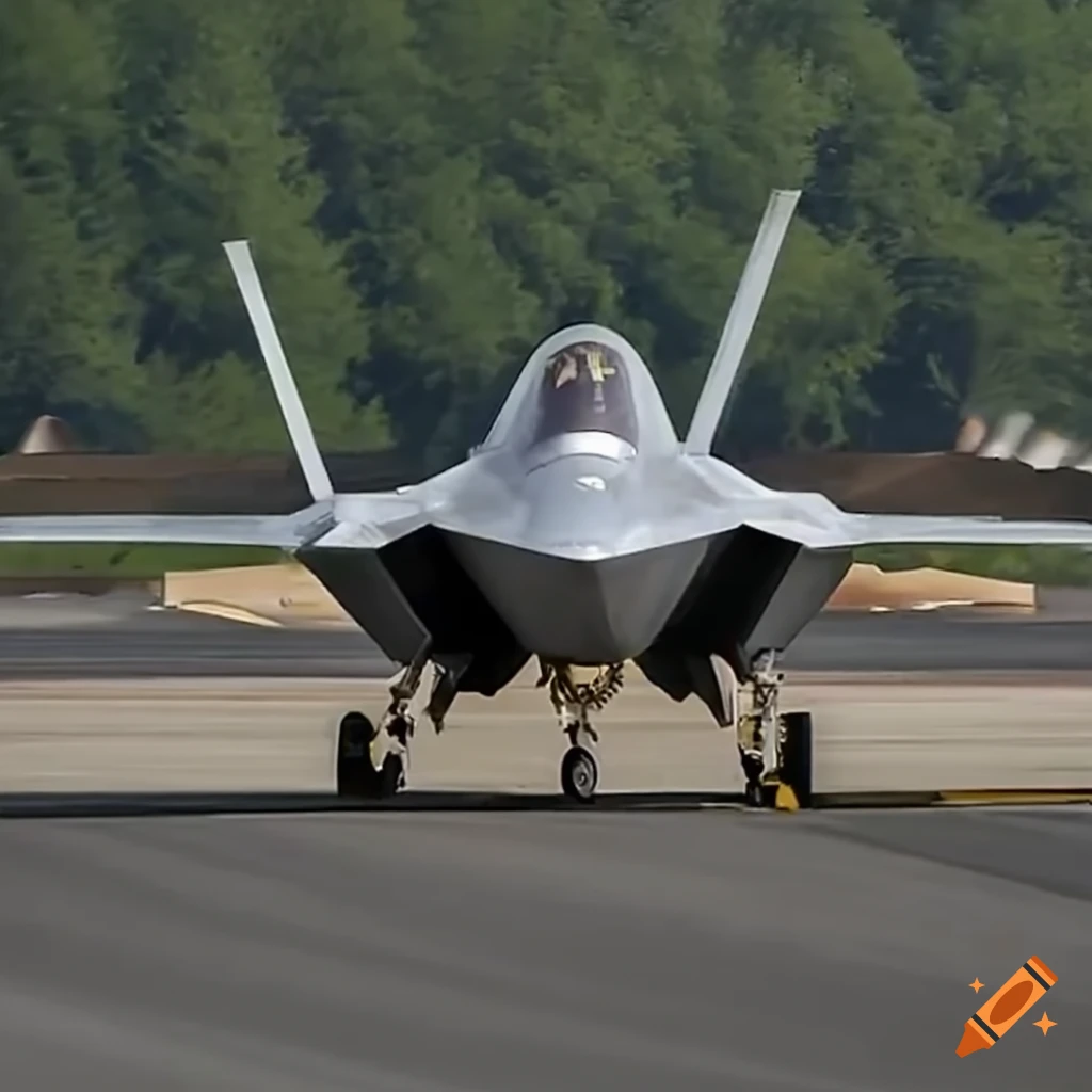 image of an F-22 Raptor performing stunts