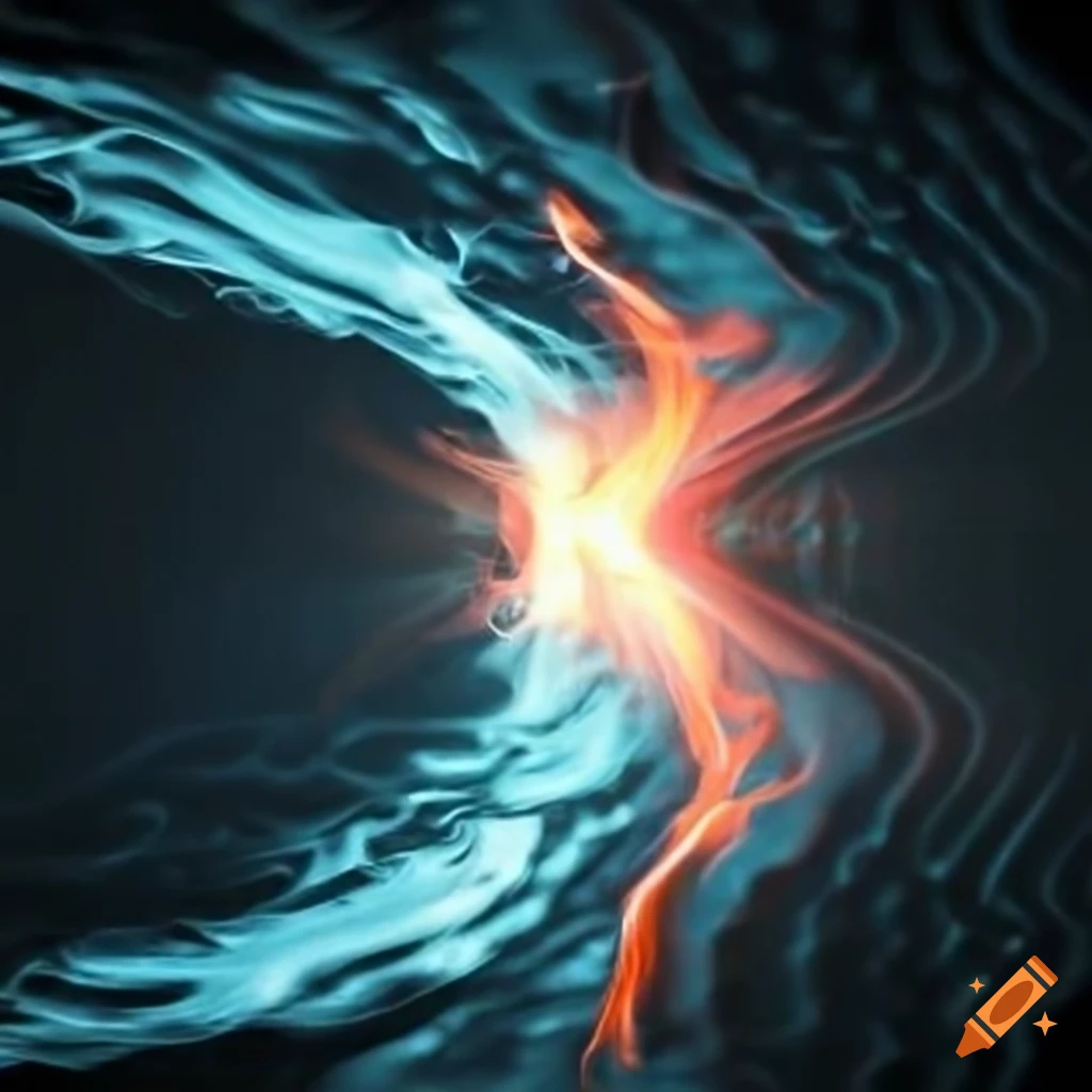 artistic depiction of flowing electricity