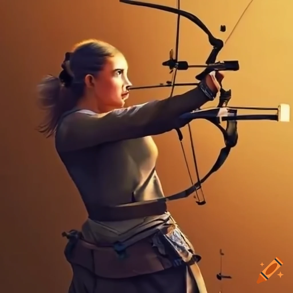 3D Printable Girl Archer Dynamic Pose by belksasar 3dprint