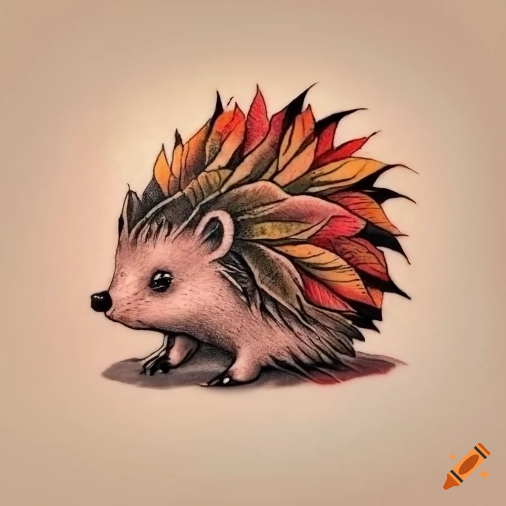 Hedgehog Tattoo Design Images (Hedgehog Ink Design Ideas) | Hedgehog tattoo,  Tattoo designs, Tattoos