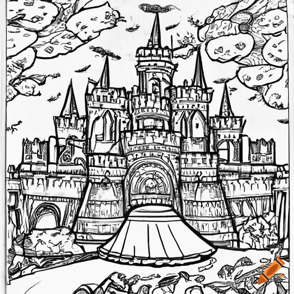 bynicholemarie on Instagram: Color Reveal: Rainbow watercolor art for  Disneyland Castle. . #disneyland #disneylandcastle #imissdisneyland  #sleepingbeautyscastle…