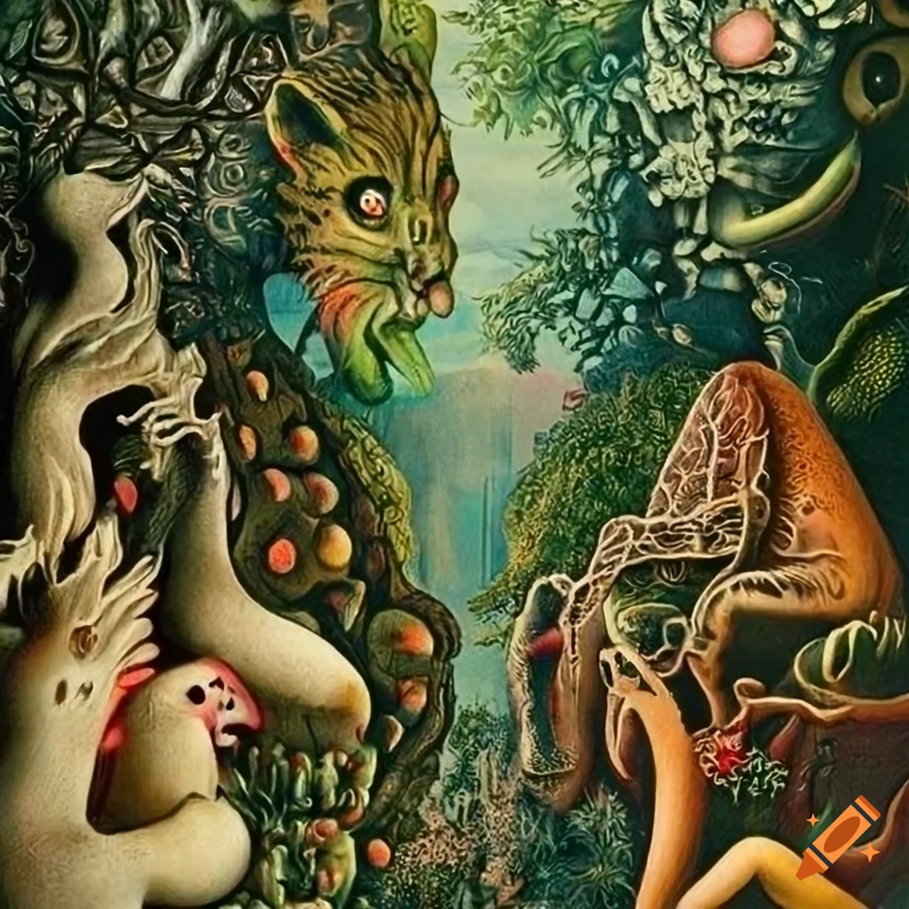 The demons of eden - jungle landscape wide panorama by francisco eppens ...