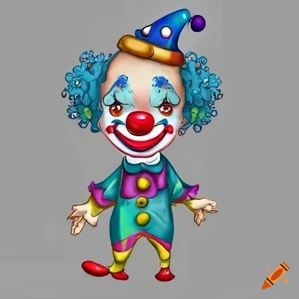 cartoon clown character