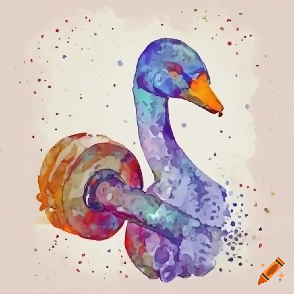 Odd Duck: Using Black Watercolor Paper in a Different Way — Art