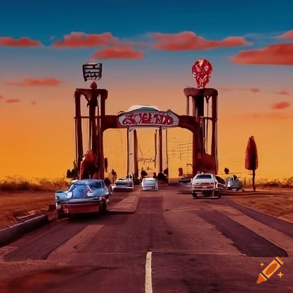 scenic view of Route 66