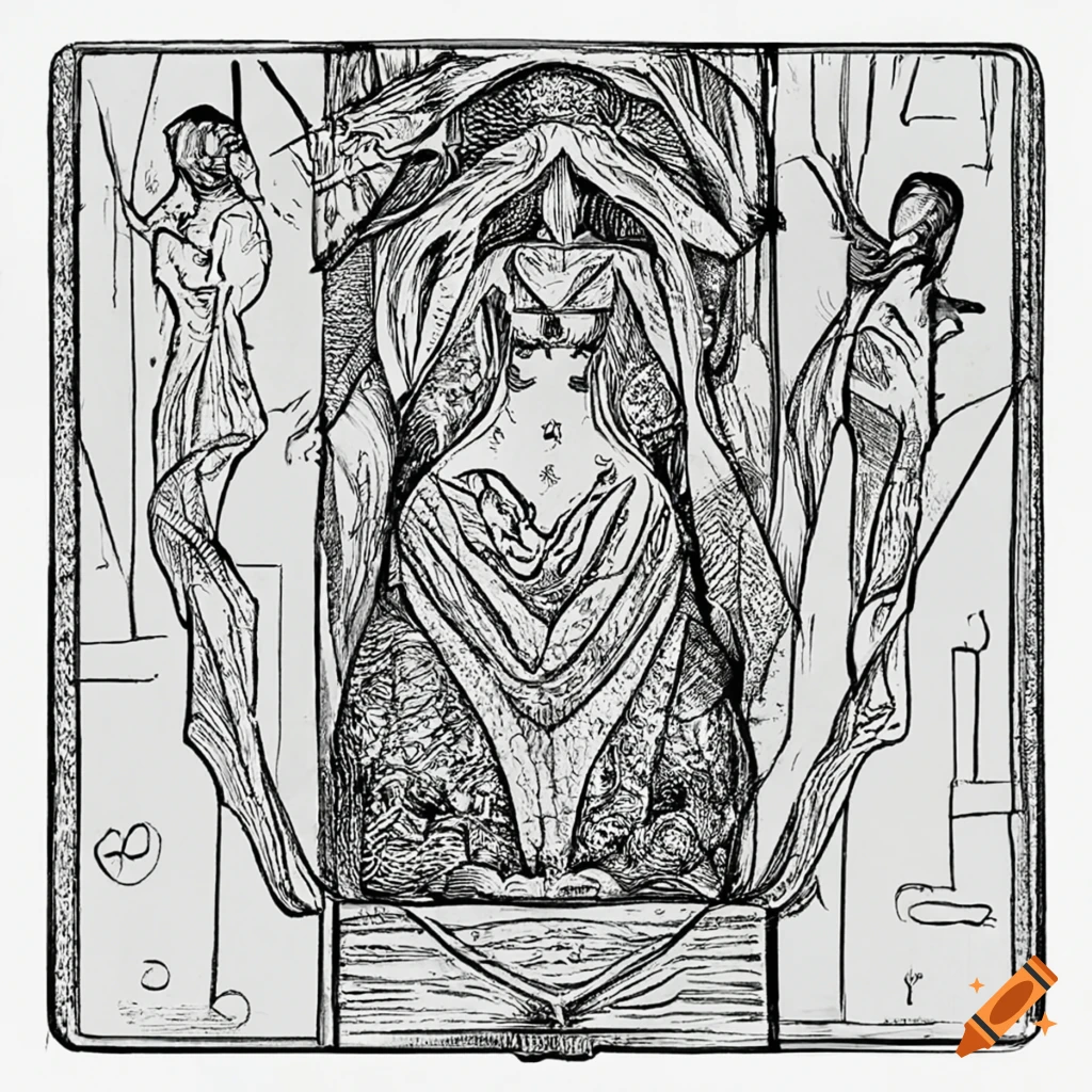 Judgment tarot card representing self-reflection and renewal