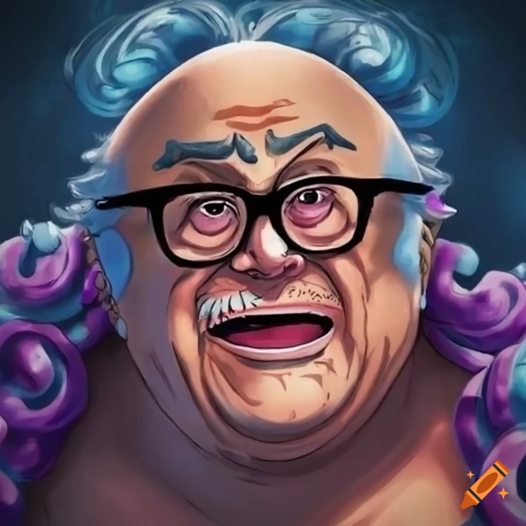 Franky from One Piece portrayed by Danny DeVito