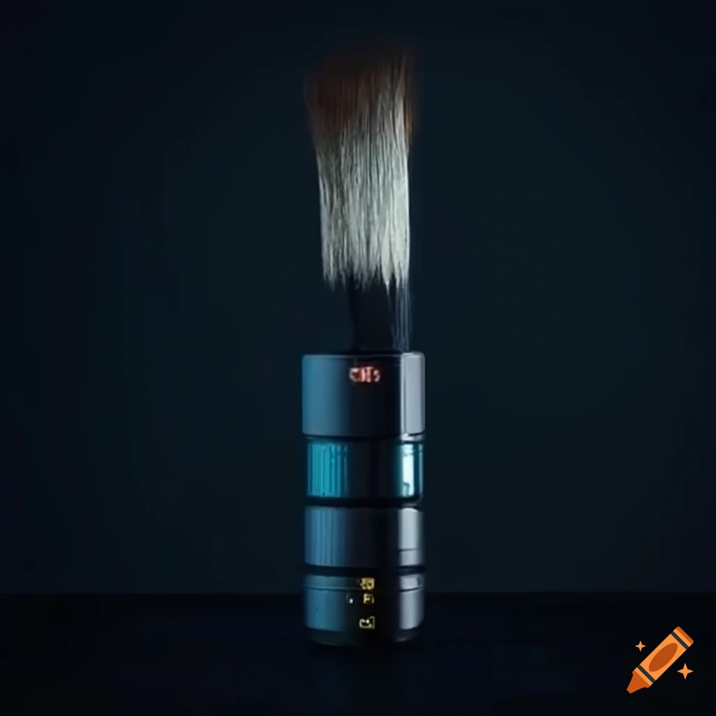 Design of an ai paintbrush with bluetooth connectivity on Craiyon