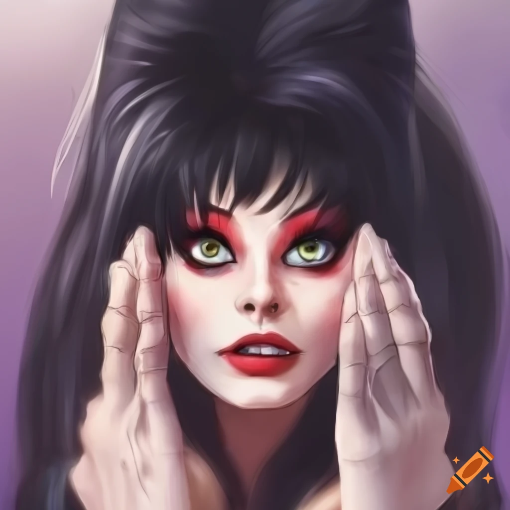 detailed artwork of a wolf-woman in Playboy art style