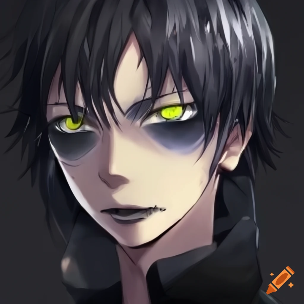 🧛Green Anime Vampire Face - Light Skin Tone
